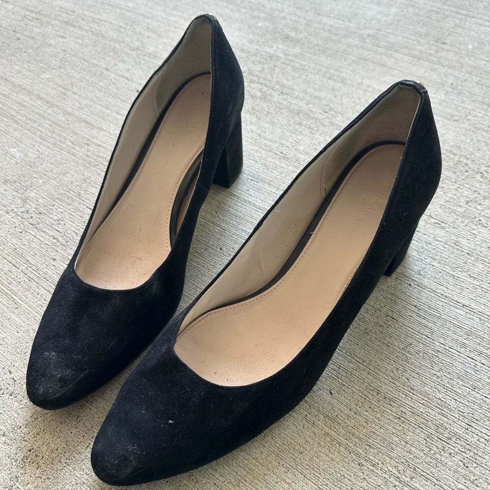 Cole Haan block heel pumps, size 11
